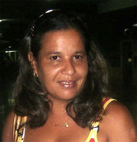 Aimeé Garcés Leyva, una de las Damas de Apoyo agredidas recientemente en Santiago de Cuba