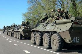 Movimiento de tropas en Ucrania