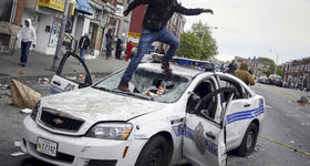 Disturbios en Baltimore, Estados Unidos