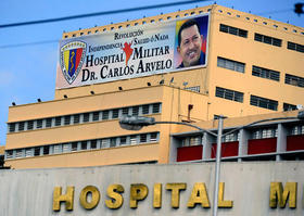 Hospital militar en Caracas donde permanece ingresado el presidente Hugo Chávez