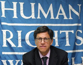 José Miguel Vivanco, director para América de Human Rights Watch, en Caracas, el 18 de septiembre. (AP)