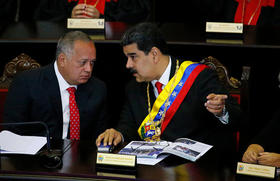 Cabello y Maduro