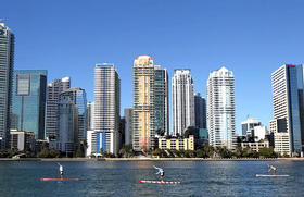 Edificios de Brickell en Miami, Estados Unidos