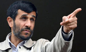 El presidente iraní Mahmud Ahmadineyad