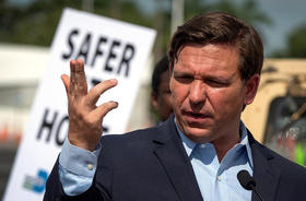 Ron DeSantis, gobernador de Florida