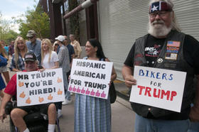 Simpatizantes de Donald Trump