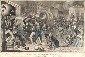 Motín nativista en Filadelfia 1844