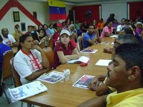 Participación en Asamblea chavista, estado Zulia, Venezuela, marzo 2011. Foto de Armando Chaguaceda
