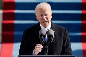 El presidente de Estados Unidos Joe Biden