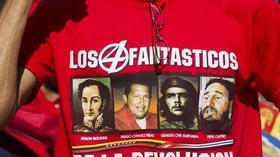 Camiseta de un simpatizante del chavismo en Venezuela