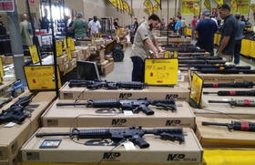 Feria de venta de armas en Florida
