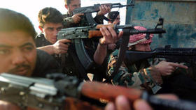 Luchadores sirios contra el régimen de Bashar al Assad