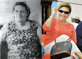Helena Frías, madre de Hugo Chávez, en imágenes de 1992 y 2008.