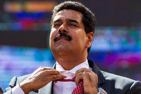 El presidente de Venezuela, Nicolás Maduro