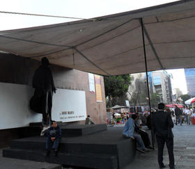 Monumento a José Martí en la capital de México