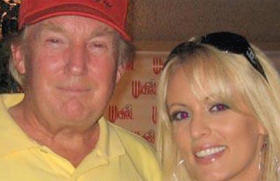 Donald Trump y Stormy Daniels