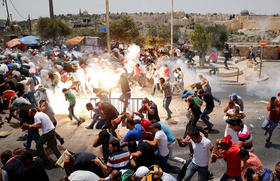 Disturbios en Jerusalén