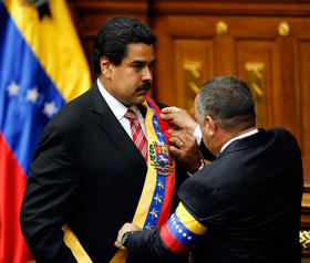 Toma de posesión de Nicolás Maduro