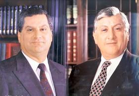 Los banqueros ecuatorianos Roberto y William Isaías