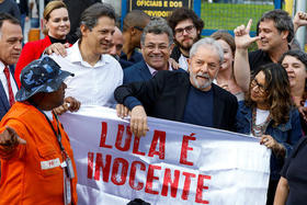 «Lula» da Silva fuera de la cárcel