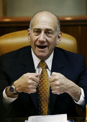 El primer ministro de Israel, Ehud Olmert, en Jerusalén el pasado 3 de agosto. (AP)