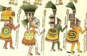 Guerreros aztecas. Guerreros aztecas