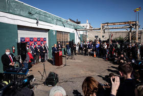 Conferencia de prensa de Rudy Giuliani, el 7 de noviembre en Philadelphia, Pennsylvania