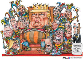 Trump, caricatura