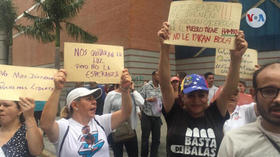 Protestas en Venezuela el pasado sábado