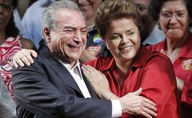 Dilma Rousseff y Michel Temer