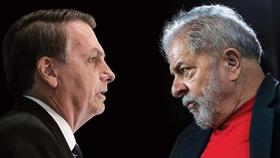 Bolsonaro y Lula en este montaje fotográfico