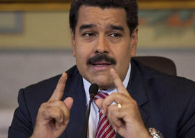 El presidente venezolano Nicolás Maduro