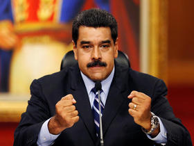 El presidente de Venezuela Nicolás Maduro