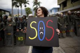 Manifestación en Venezuela