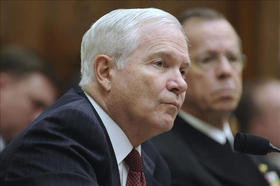 El secretario de Defensa estadounidense, Robert Gates