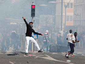 Marcha antisemita en París