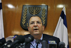 El ministro de Defensa israelí, Ehud Barak.