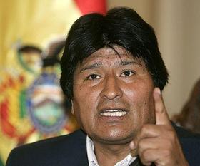 El presidente de Bolivia, Evo Morales. El presidente de Bolivia, Evo Morales