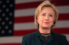 La candidata presidencial demócrata Hillary Clinton