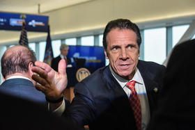 El gobernador de New York, Andrew Cuomo