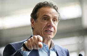 El gobernador de Nueva York Andrew Cuomo