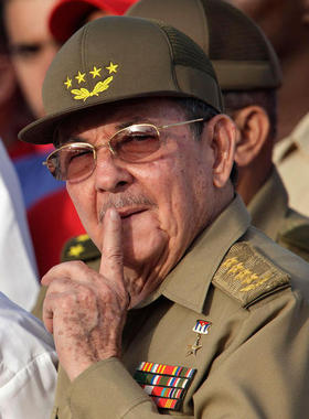 El gobernante cubano Raúl Castro