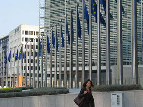 Edificio de la Unión Europea en Bruselas