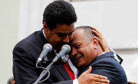 Nicolás Maduro y Diosdado Cabello