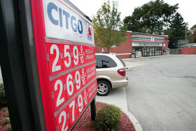 Estación de servicio de gasolina de Citgo en Estados Unidos