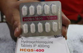 La hidroxicloroquina se provee a pacientes bajo receta médica