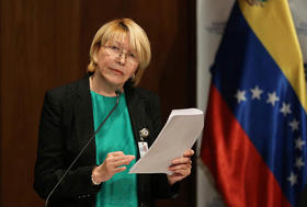 La exfiscal general de Venezuela Luisa Ortega