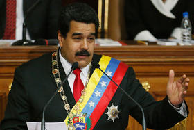 El presidente de Venezuela, Nicolás Maduro. El presidente de Venezuela, Nicolás Maduro