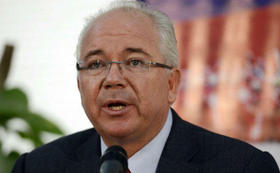El nuevo canciller venezolano, Rafael Ramírez. El nuevo canciller venezolano, Rafael Ramírez