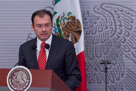 El canciller mexicano Luis Videgaray